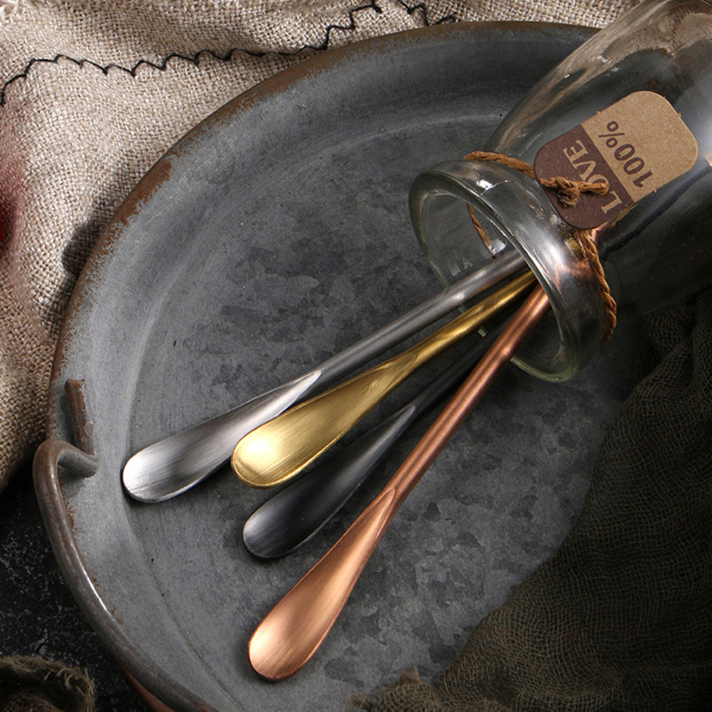 Bar Spoon Twisted - 2 Cucchiai da Mescolare in Acciaio