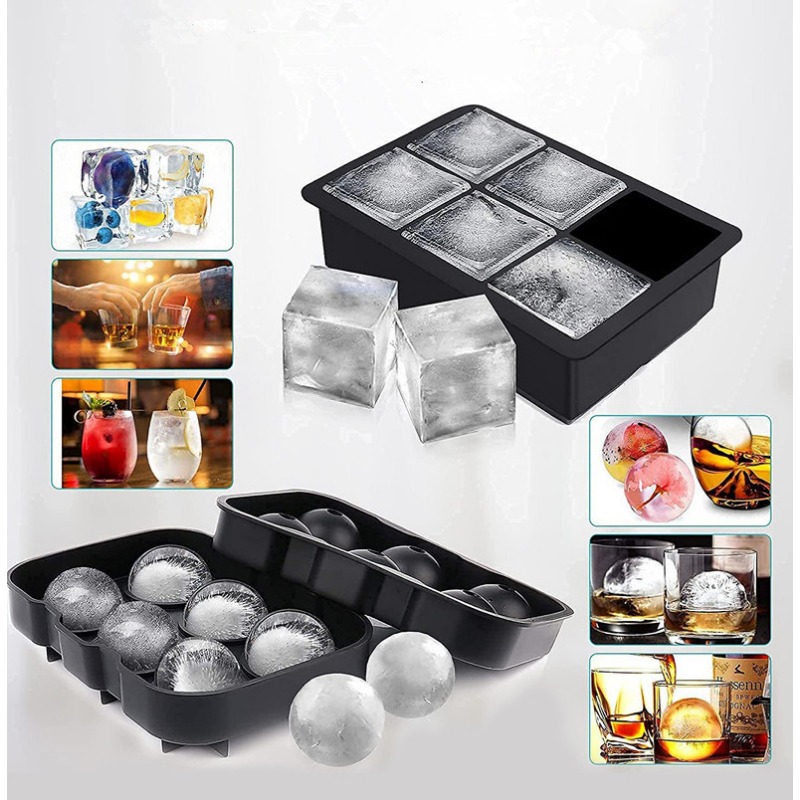 Ice Mold Sphere - 4/6/8/15 Griglie Stampi per cubetti di