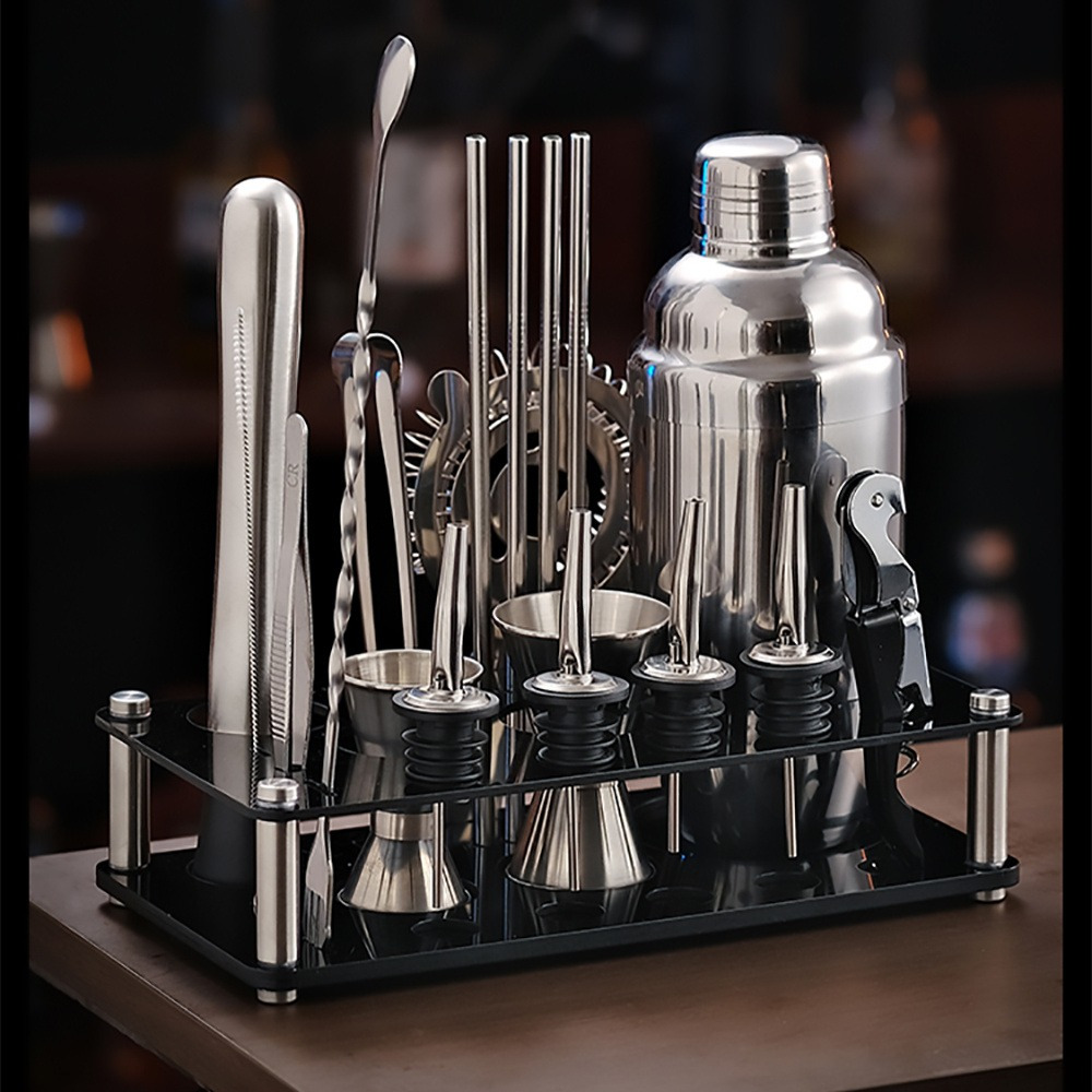 Home Bar Setup Kit - Collezione Essenziale per Bar, Kit per