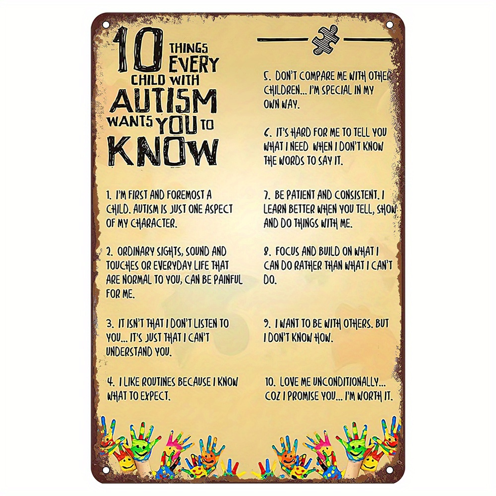 Home Bar And Restaurant - 10 cose che ogni bambino autistico
