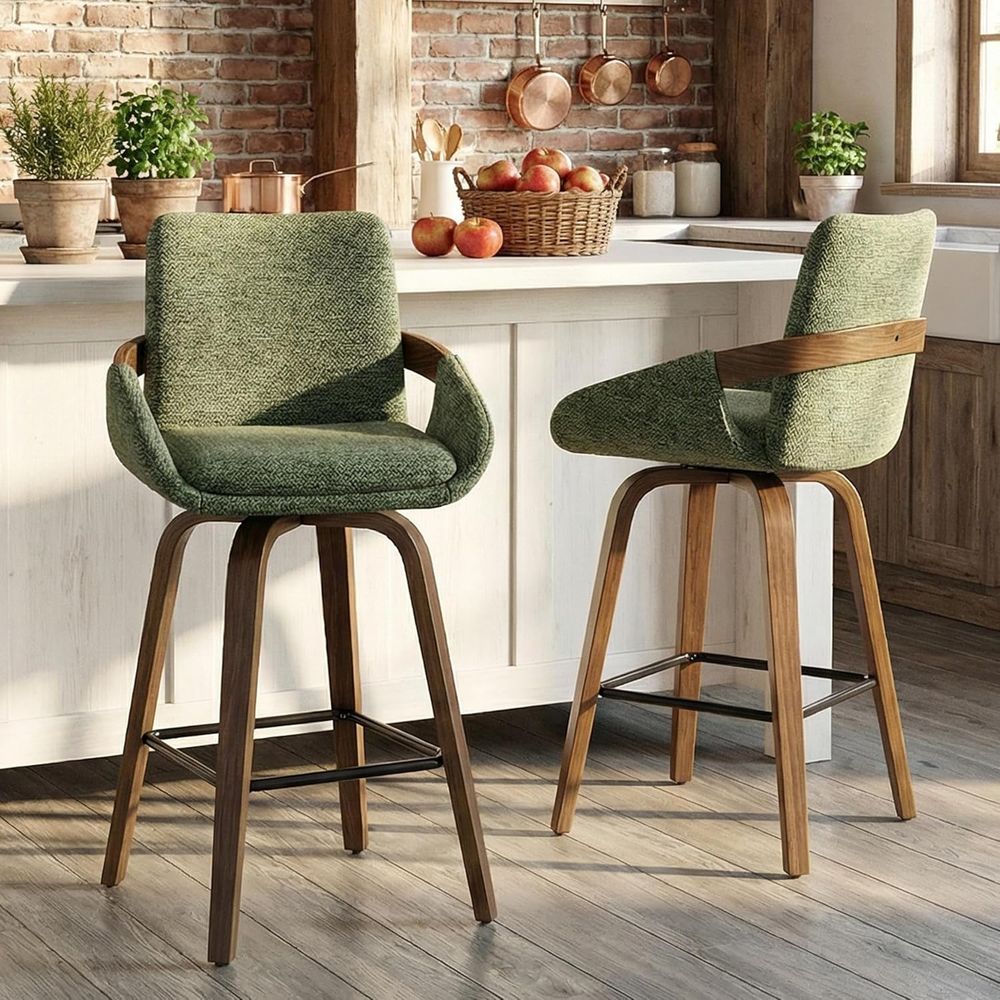 Home Bar Seating - Set di 2 Sgabelli da Bar
