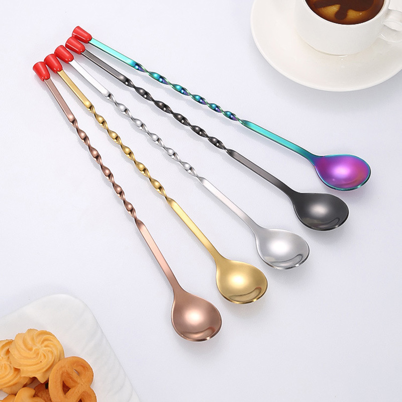 100 pz/lotto in acciaio inossi - Bar Spoon Twisted recensione e prezzo