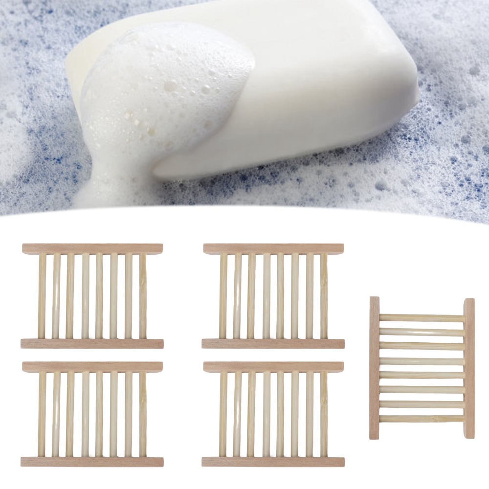 Set di 5 Portasapone in Legno  - Home Bar Supplies recensione e prezzo