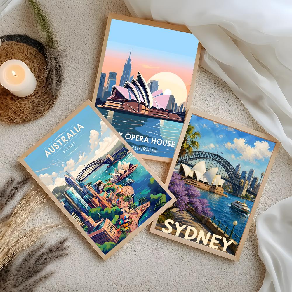 Poster artistico di Sydney, ad - Home Bar Sydney recensione e prezzo