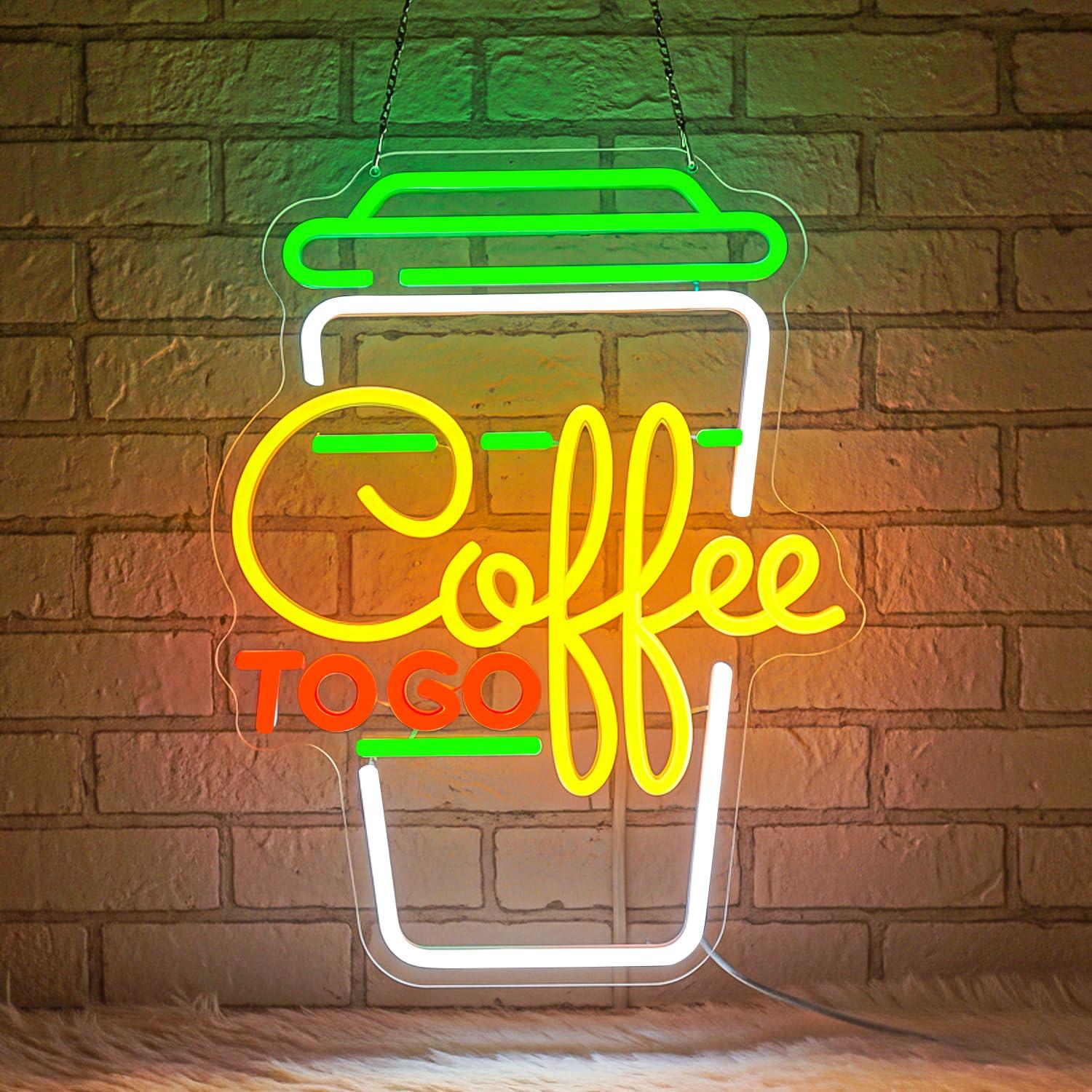 Insegna al Neon per Caffè, Luc - Home Bar And Restaurant recensione e prezzo