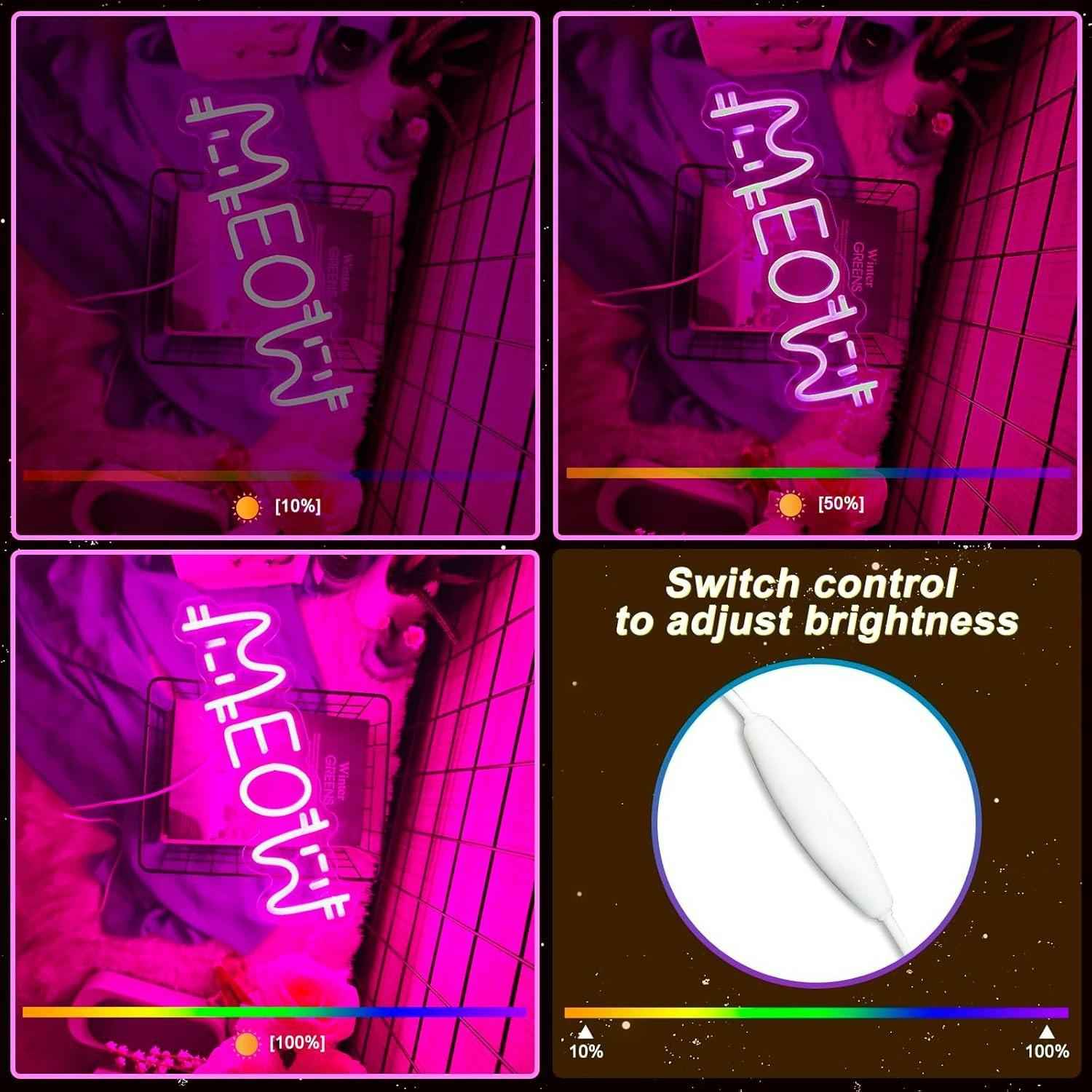Insegna al Neon a Forma di Gat - Home Bar And Restaurant recensione e prezzo