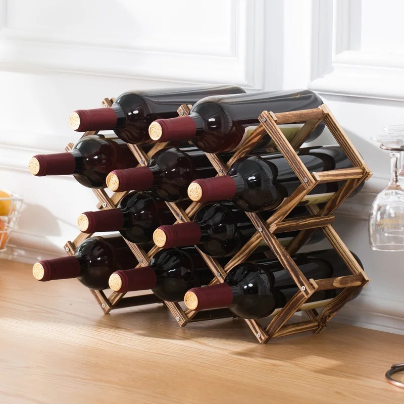Scaffali per vino impilabili 3 - Home Bar Setup recensione e prezzo