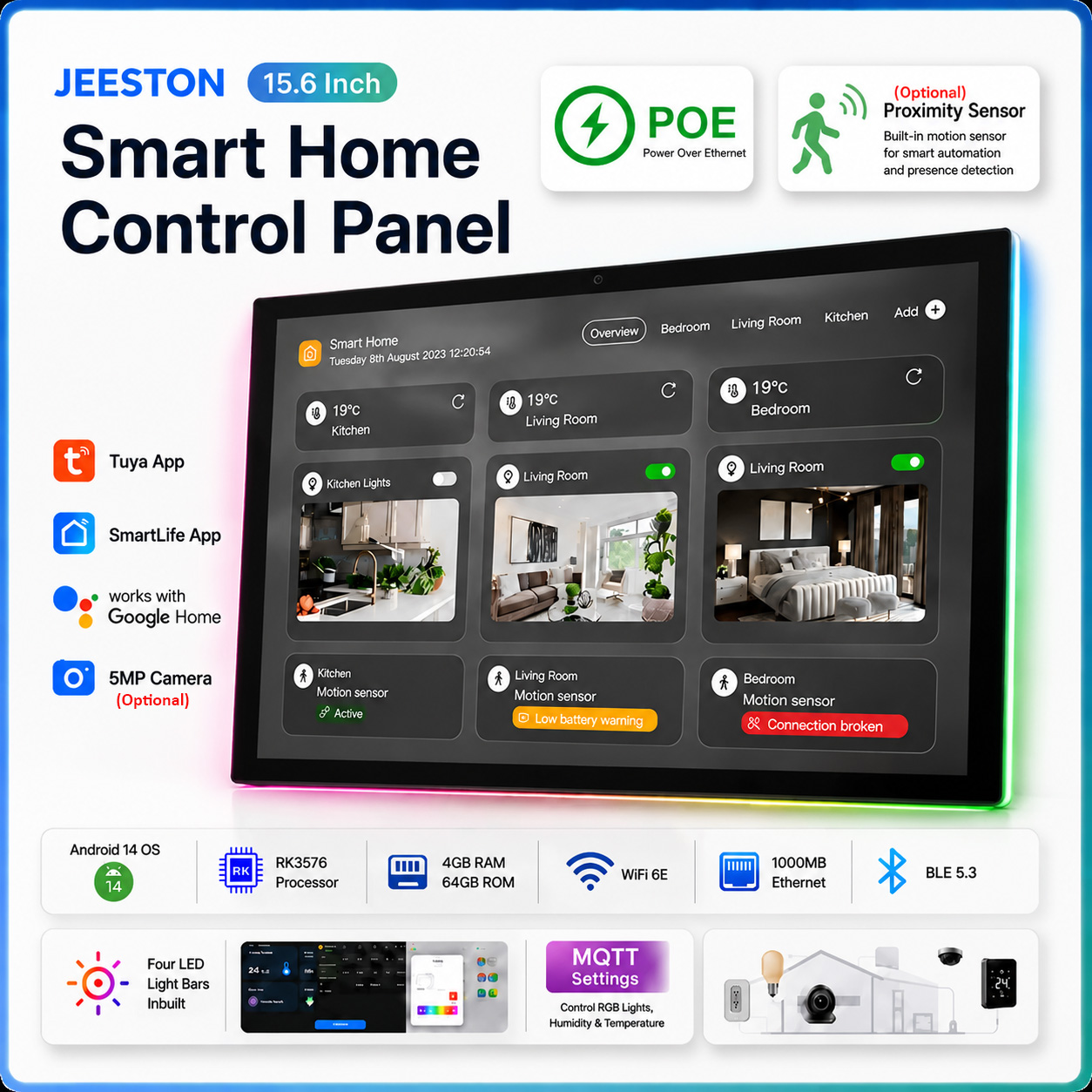 Pannello di Controllo Touch da - Home Bar Android recensione e prezzo